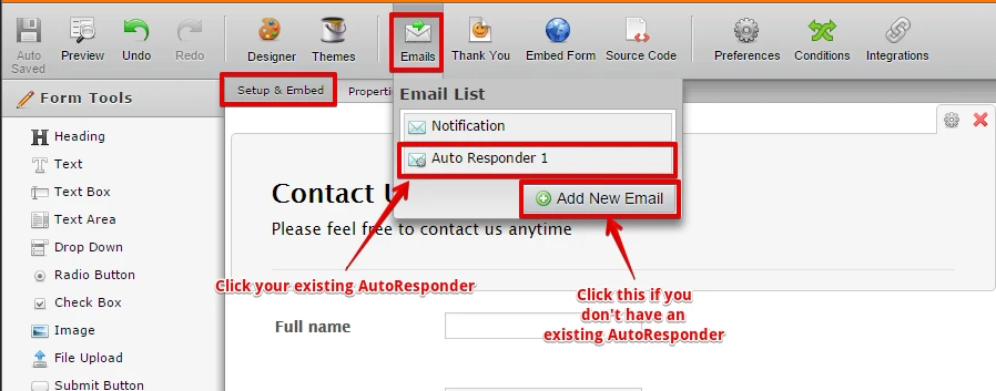 How to edit the content of the AutoResponder email? Image 1 Screenshot 30