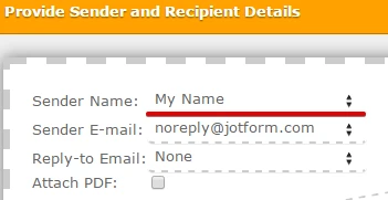 Email notifications: Changing the senders name Image 1 Screenshot 20