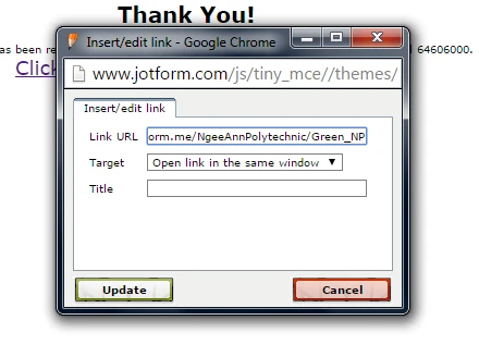How to add a redirect link to that Thank You message Image 3 Screenshot 62