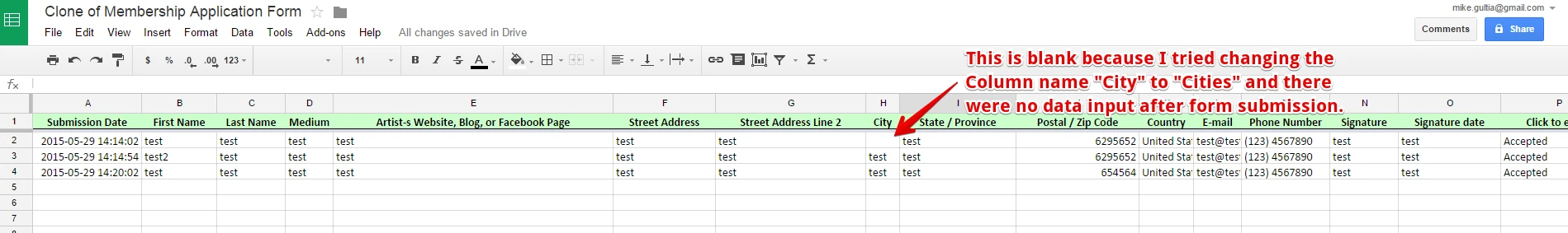 Mapping Form To Specific Google Sheet Image 1 Screenshot 30