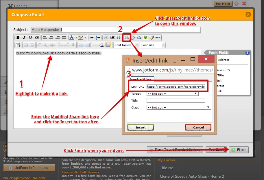 How to have option to send the Fillable PDF Form automatically Image 4 Screenshot 159