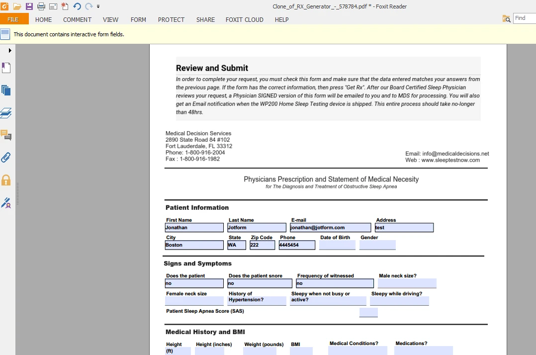 How to have Fillable PDF Form Image 1 Screenshot 20