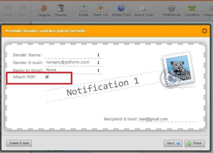 How to attach PDF inside of Email Notification? Image 1 Screenshot 30