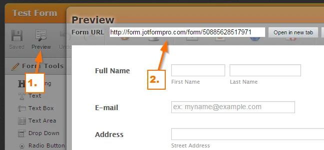 How to share the form to a person who wants to fill it out? Image 1 Screenshot 30