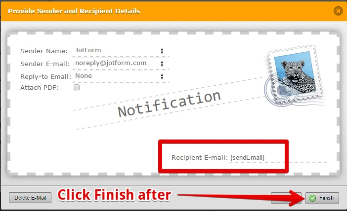Setting Email notification recipient base on field selection Image 4 Screenshot 83
