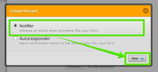 Enabling email alerts for all forms Image 2 Screenshot 61