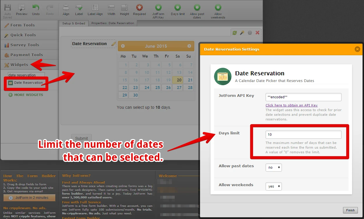 Is there a calendar or date picker that will allow users to select multiple dates? Image 1 Screenshot 30