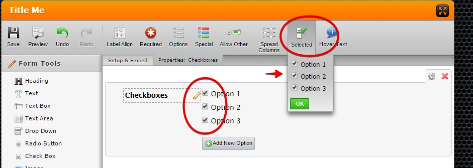 how preselect all checkboxes Image 1 Screenshot 20