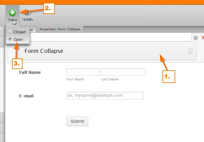 Cant edit fields inside the Form collapse bar in Form Designer Tool? Image 1 Screenshot 20