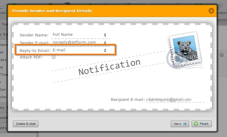 Change origin email address? Image 1 Screenshot 30