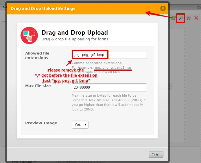 Drag and Drop Image widget not working Image 1 Screenshot 20