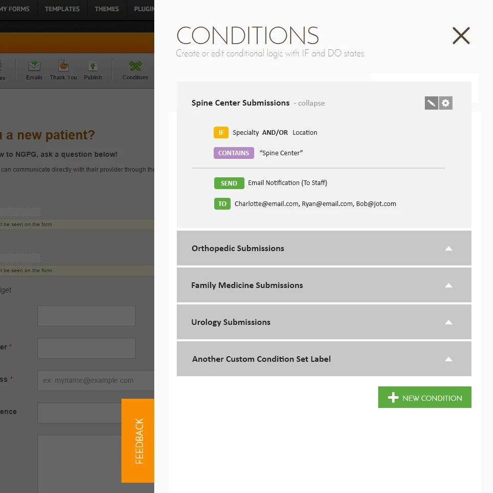 Suggested UI Update for Conditions Section Image 1 Screenshot 20