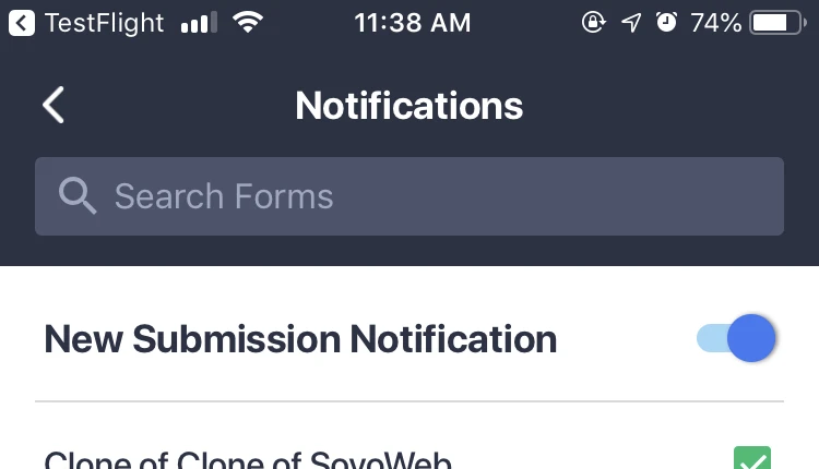 JotForm Next: Why isnt the app sending notifications on new submissions?  Image 10