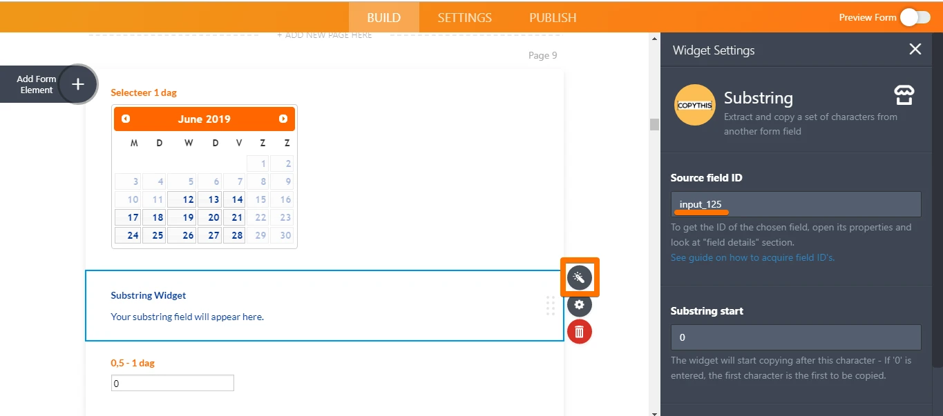 Date Reservation widget: option to pass multiple dates to separate Date picker fields Image 21