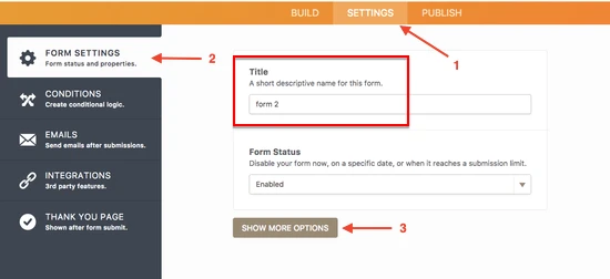 How to make the form name confidential? Image 32