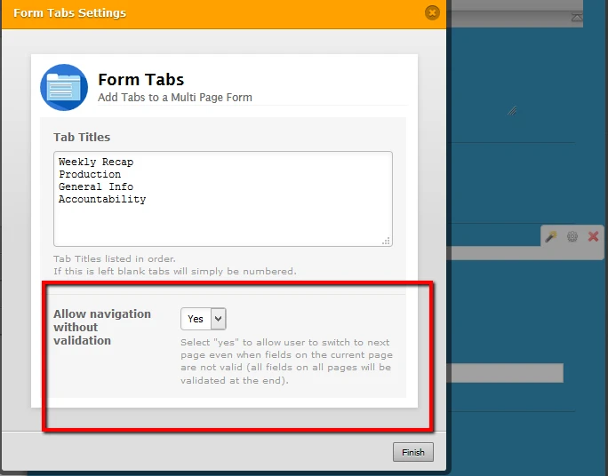 Unable to Navigate to differnt Form Tabs of the Form Image 2 Screenshot 41