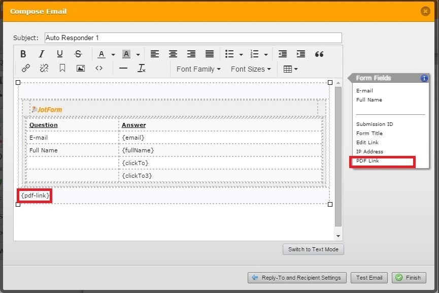 How to attach PDF inside of Email Notification and Autoresponder? Image 2 Screenshot 41