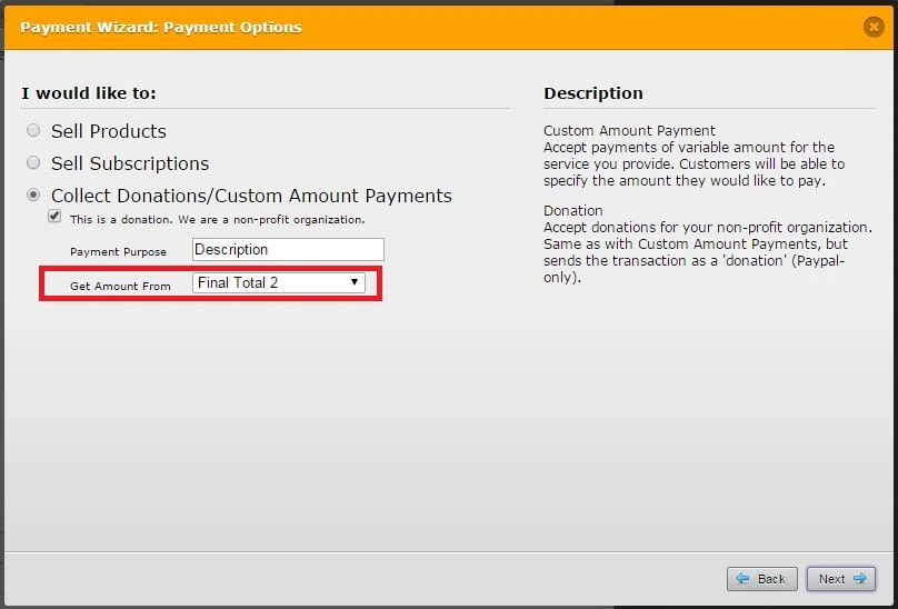 How to set shipping inside of donation payment form Image 3 Screenshot 62