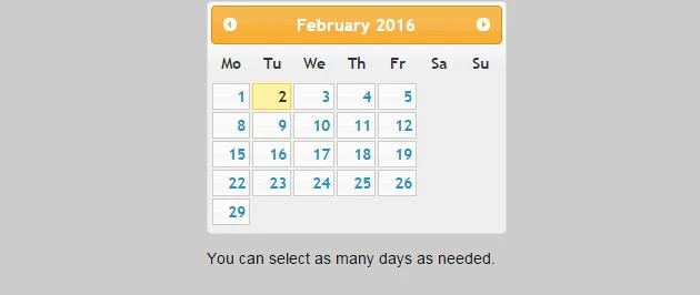 Date Reservation widget   different dates are disabled, depending in which part of the world form is viewed Image 2 Screenshot 41
