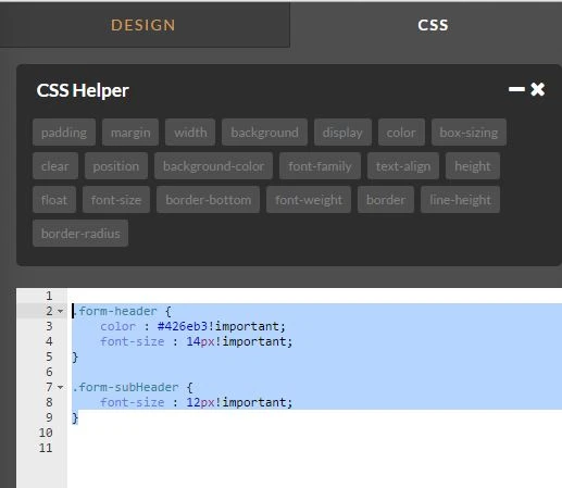 css does not apply to form Image 1 Screenshot 20