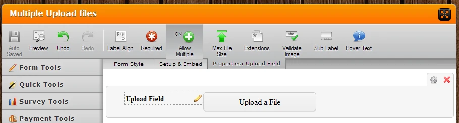 How to accept multiple fields on the same upload field? Image 1 Screenshot 20