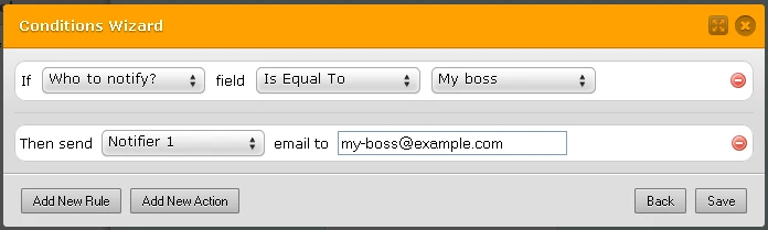 Am I able to send an automatic email with variant information to someone based on an option they choose in a dropdown on a form? Image 3 Screenshot 62