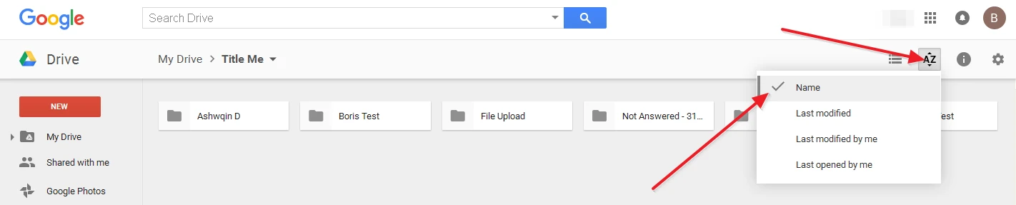 How do you change the title of the Google Drive folder created for your submissions? Image 4 Screenshot 83