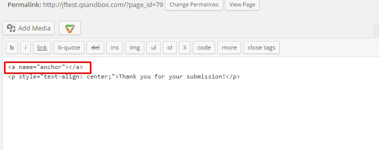 Scroll to top after Submit not working on Wordpress site Image 1 Screenshot 30