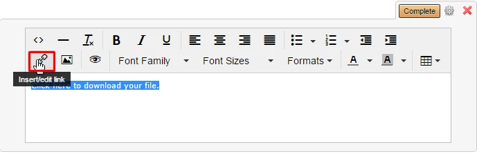 How can I add a file to my form, for users to download and later upload? Image 1 Screenshot 40
