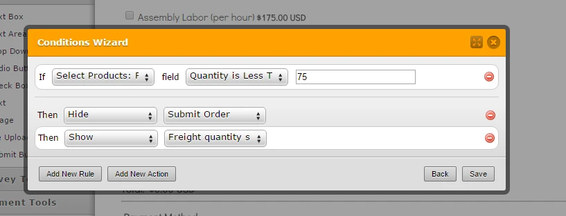 seting minimum qty on one of the items that we are seelin gon the Paypl Pro cart Screenshot 20