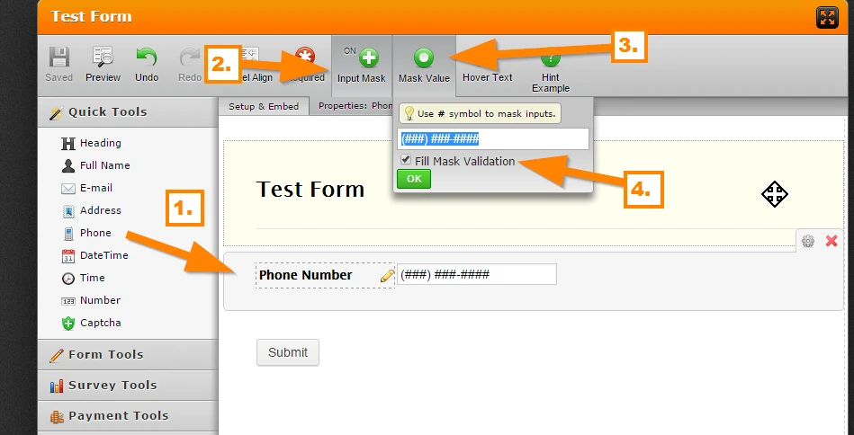 How can I require people to enter 10 digits in the phone number field? Image 1 Screenshot 20