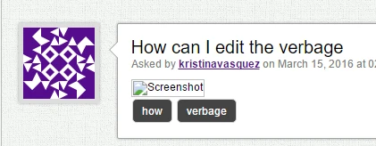 How can I edit the verbage  Image 1 Screenshot 30