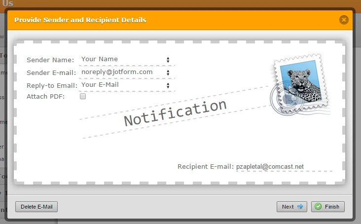 Unable to receive notification email Image 1 Screenshot 30