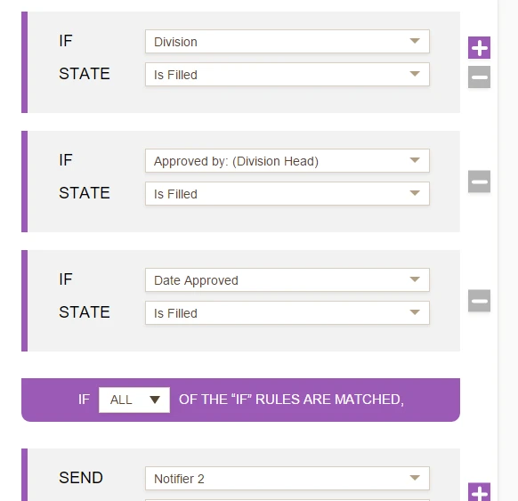 How to set up a Work Flow type form? Image 2 Screenshot 41