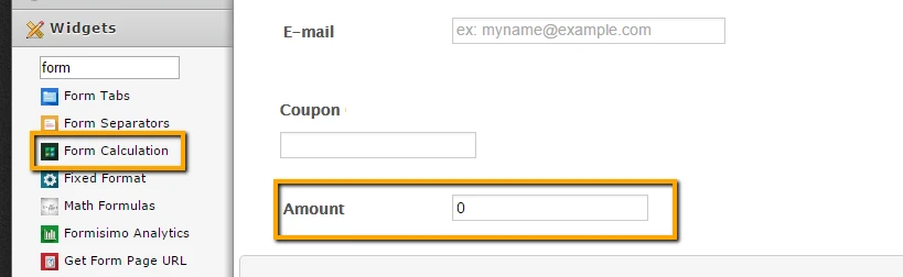 Can a form pass a total to Stripe? Image 1 Screenshot 30