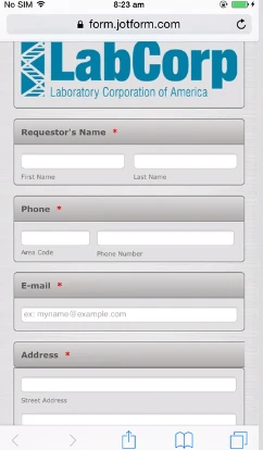Mis aligned name and phone number fields  Image 1 Screenshot 30