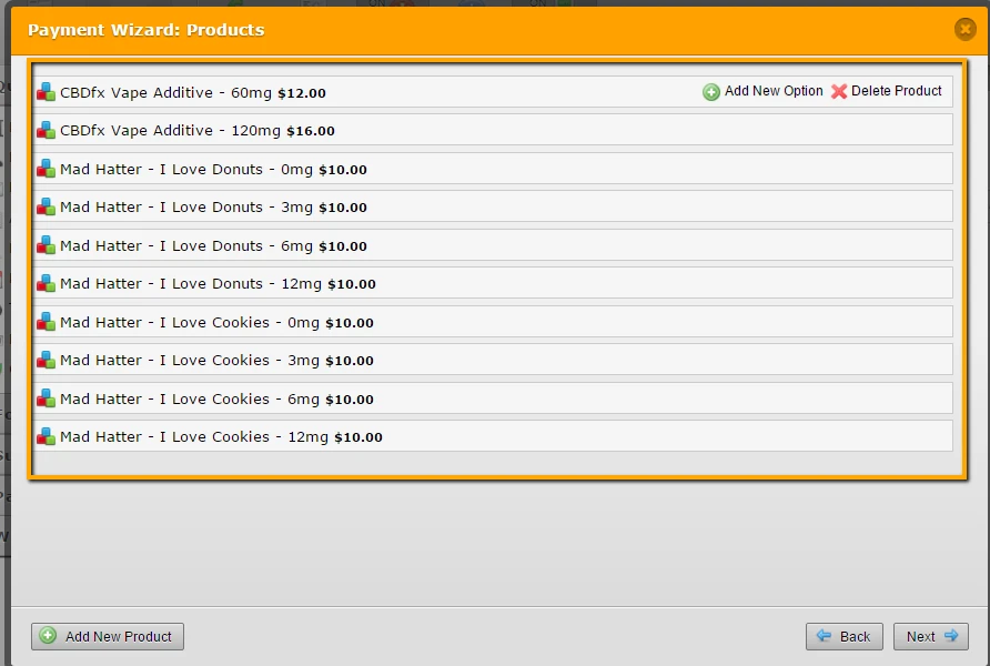 How do you edit the products/pricing in Products section of the Product Order Form template? Image 4 Screenshot 103