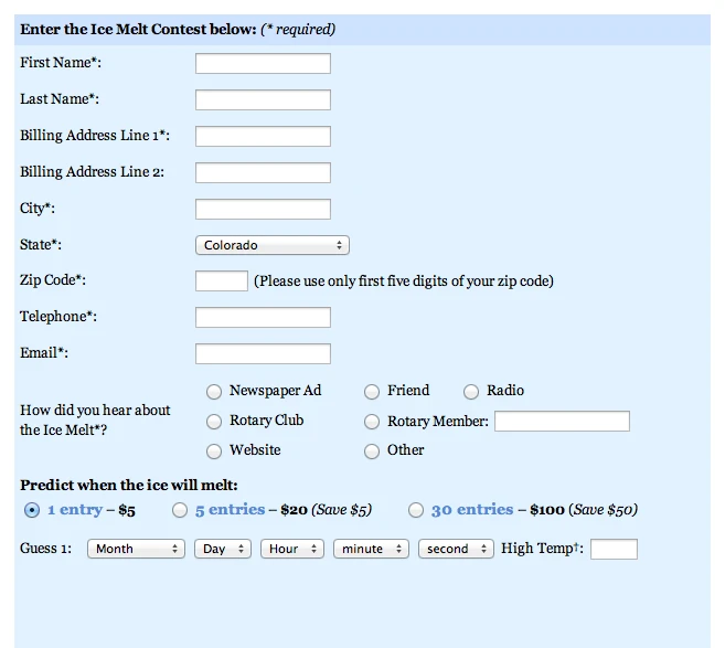 Expanding / Payment Functionality of a Form desired Image 1 Screenshot 20