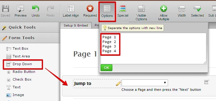 How to jump from one page to another? Image 1 Screenshot 60