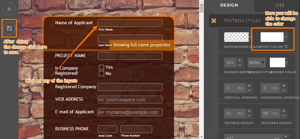 How to change TextColor of Input Field Image 2 Screenshot 41