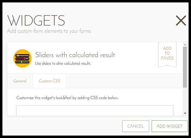 Silders with calculated result: How to inject custom CSS code? Image 1 Screenshot 20