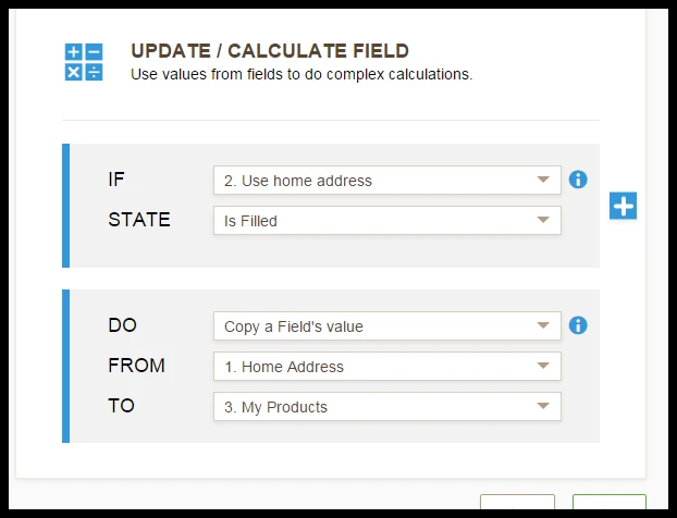 How to populate the address in the payment field with the value from the address field?  Image 1 Screenshot 30