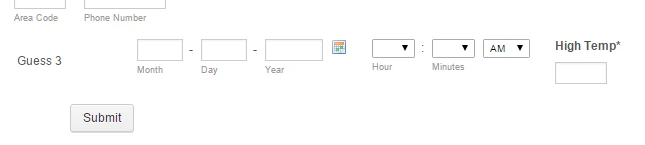 How to remove horizontal padding between date/time fields? Image 1 Screenshot 20