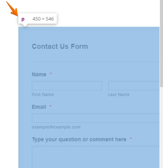 Unable to see the Submit button of the embedded form Image 10