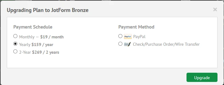 how many payments with the Bronze plan Image 1 Screenshot 20