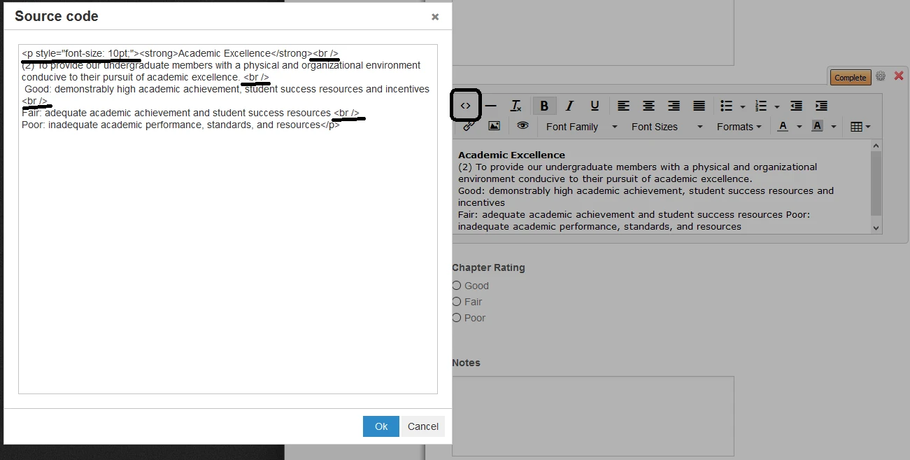How Can I Change the Font Formatting on Submission PDF? Image 1 Screenshot 30