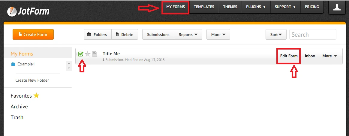 How do I set the emails that I want to be notified when a form is completed? Image 1 Screenshot 60
