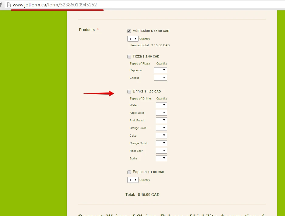 Why are Sub Products in the paypal payment tool overlapping? Image 2 Screenshot 41