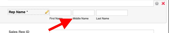 How to change sub label of full name field Image 1 Screenshot 40