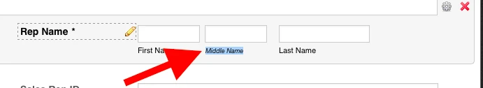 How to change sub label of full name field Image 2 Screenshot 51